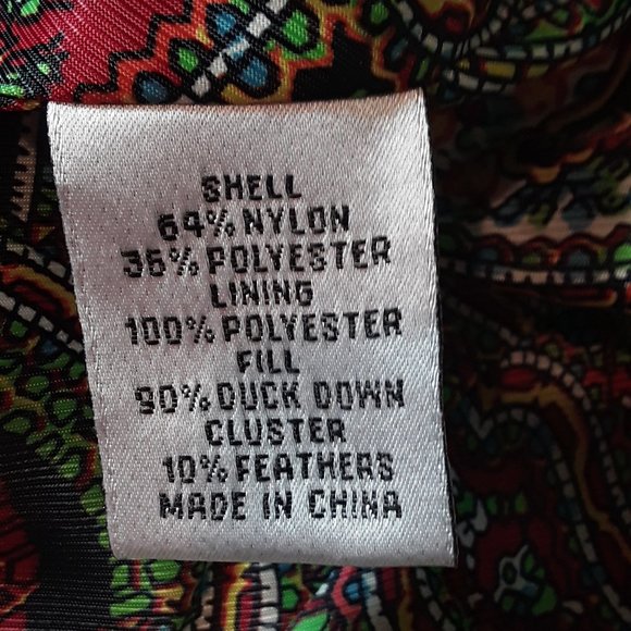 Red Talbots Puffer Vest - Picture 5 of 8